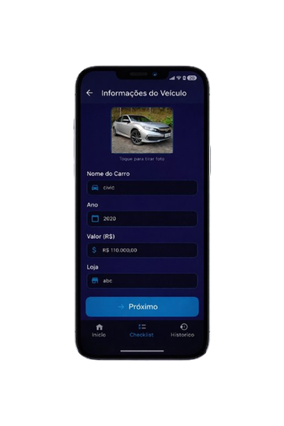 Checklist do App DriverBR