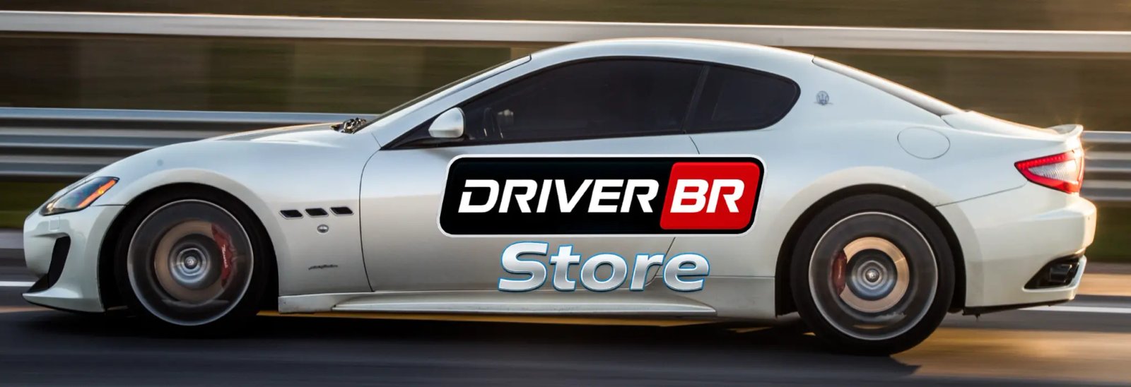 DriverBRStore - Carro esportivo branco